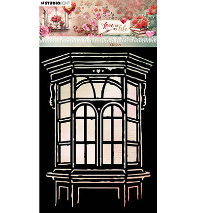 SL Schablone Fenster Love of my life Nr. 314