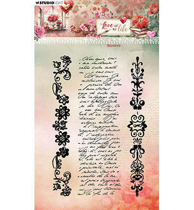 SL Klarer Stempel Rahmen Love of my life Nr. 777