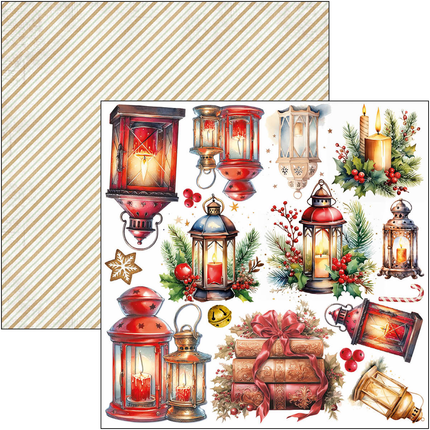 DER NUSSKNACKER FUSSY CUT PAD 6"X6" 24/PKG