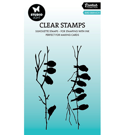 SL Klarer Stempel Vogelzweig Essentials Nr. 785