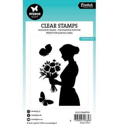 SL Klarer Stempel Blumenfrau Essentials Nr. 788