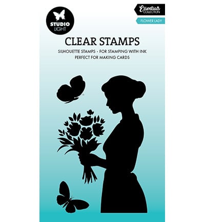 SL Klarer Stempel Blumenfrau Essentials Nr. 788
