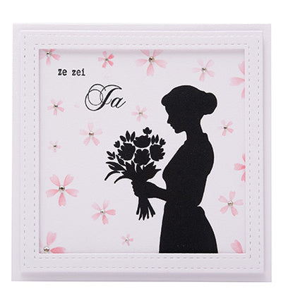SL Klarer Stempel Blumenfrau Essentials Nr. 788