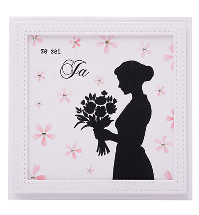 SL Klarer Stempel Blumenfrau Essentials Nr. 788