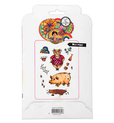 ABM Cling Gummistempel Miss Piggy Art By Marlene Nr. 782