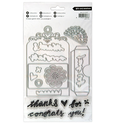 ABM Stempel und Stanzformen Geschenkkarten-Umschlag Art By Marlene Nr. 91