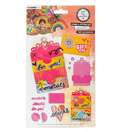 ABM Stempel und Stanzformen Geschenkkarten-Umschlag Art By Marlene Nr. 91