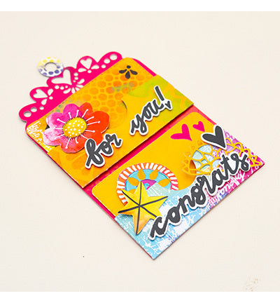 ABM Stempel und Stanzformen Geschenkkarten-Umschlag Art By Marlene Nr. 91