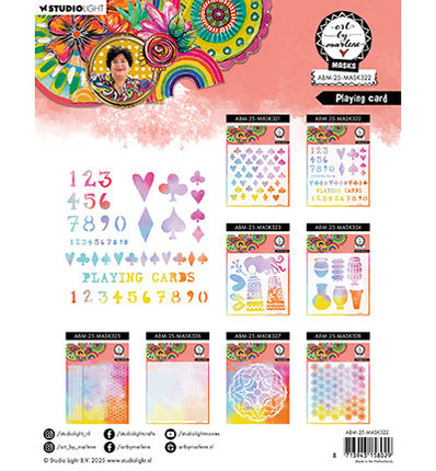 ABM Maske Spielkarte Art By Marlene Nr. 322