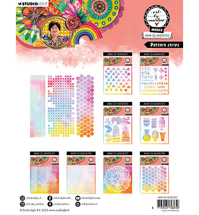 ABM Maske Muster Streifen Art By Marlene Nr. 325