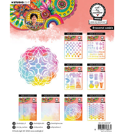 ABM Maske Ornamentale Mandala Art By Marlene Nr. 327