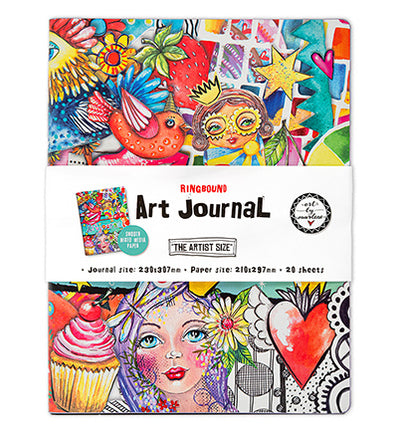 ABM Art Journal Künstlergröße, 20 Blätter Art By Marlene Nr. 17