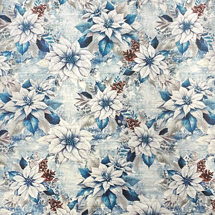 DELUXE ELEGANCE OF BLUE PAPIER SILBER A4 5/PKG