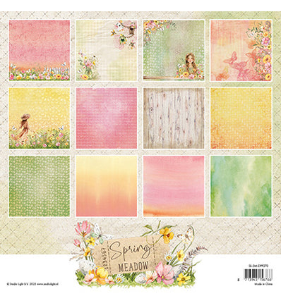SL Designerpapierblock Hintergrundpapier Frühlingswiese Nr. 270
