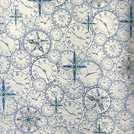 DELUXE ELEGANCE OF BLUE PAPIER SILBER A4 5/PKG