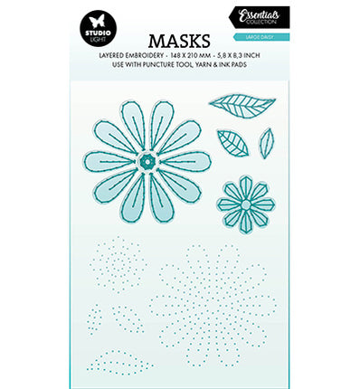 SL Maske Stickerei, Große Gänseblume Essentials Nr. 344