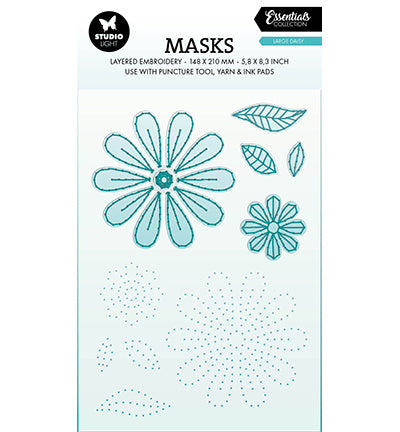 SL Maske Stickerei, Große Gänseblume Essentials Nr. 344