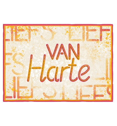 SL Maske Stickerei, Van harte Essentials Nr. 346