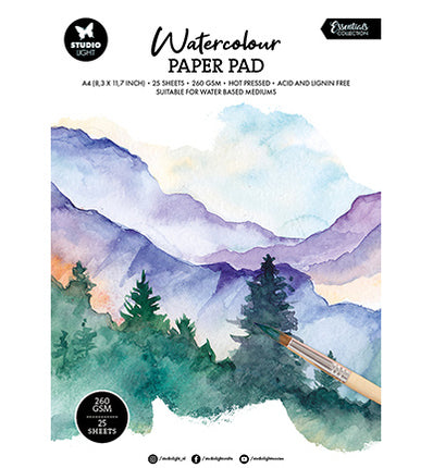 SL Papierblock Aquarell Verbrauchsmaterial Nr. 280