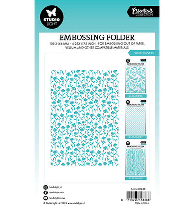 SL Prägefolder Wild Flowers Essentials Nr. 28
