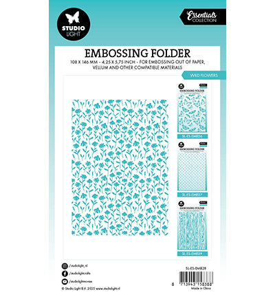 SL Prägefolder Wild Flowers Essentials Nr. 28