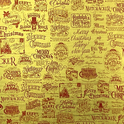 DELUXE DER NUSSKNACKER PAPIER GOLD A4 5/PKG