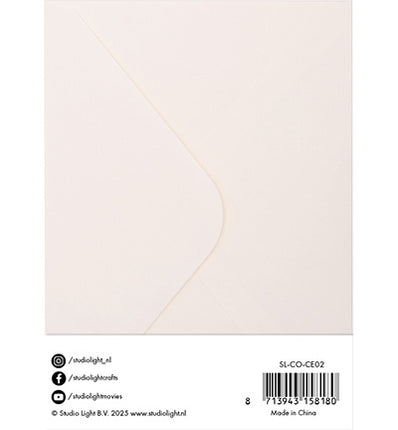 Karten & Umschläge Creme Verbrauchsmaterial Nr.02