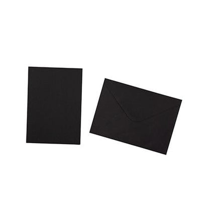 Karten & Umschläge Schwarz A6 Verbrauchsmaterial Nr.03