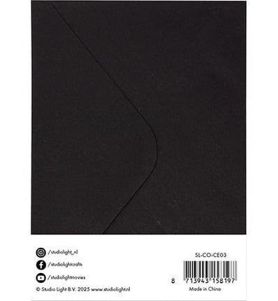 Karten & Umschläge Schwarz A6 Verbrauchsmaterial Nr.03