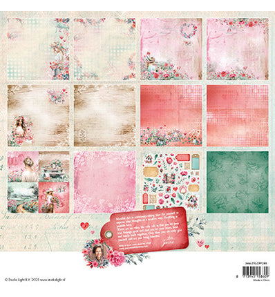 JMA Designer-Papierblock beidseitig Scrapbooking Sending You Love Nr. 288