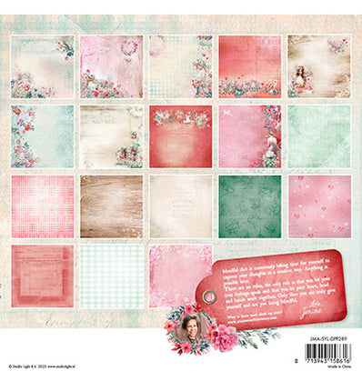 JMA Designer-Papierblock Hintergründe Sending You Love Nr. 289