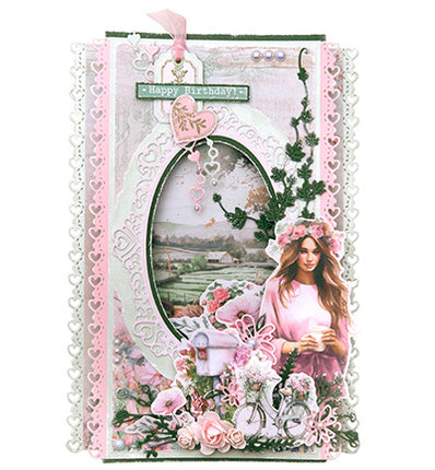 JMA Designer-Papierblock Hintergründe Sending You Love Nr. 289