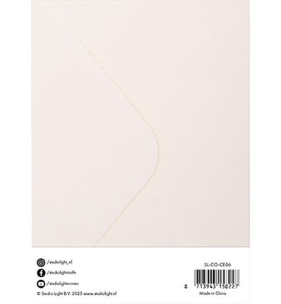 Karten & Umschläge Creme Verbrauchsmaterial Nr.06