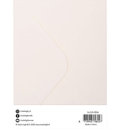 Karten & Umschläge Creme Verbrauchsmaterial Nr.06