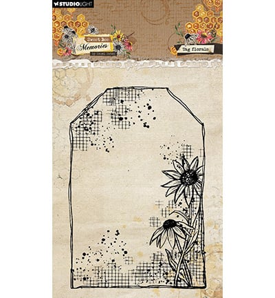 HE Klarsichtstempel Tag Blumen Sweet Bee Memories Nr.791