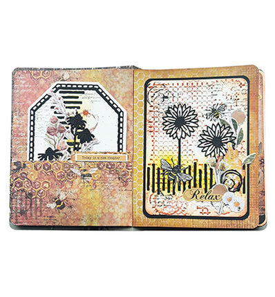 HE Designpapierblock Hintergrund Sweet Bee Memories Nr.286
