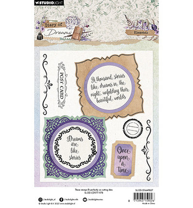 SL Klarsichtstempel Elemente Diary of Dreams Nr. 807