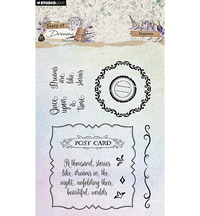 SL Klarsichtstempel Elemente Diary of Dreams Nr. 807