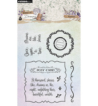 SL Klarsichtstempel Elemente Diary of Dreams Nr. 807