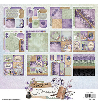 SL Mixed Paper Pad Umschläge Diary of Dreams Nr. 296