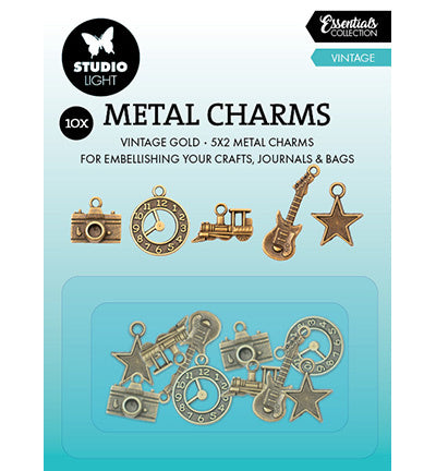 Metallanhänger Vintage Verbrauchsmaterial Nr. 04