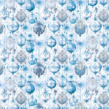 VELOURS ELEGANCE OF BLUE PAPIERMUSTER A4 6/PKG