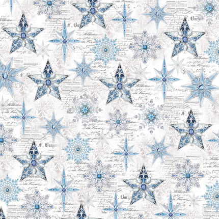 VELOURS ELEGANCE OF BLUE PAPIERMUSTER A4 6/PKG