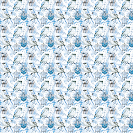 VELOURS ELEGANCE OF BLUE PAPIERMUSTER A4 6/PKG