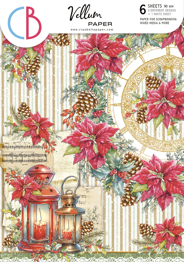 VELOURS DER NUSSKNACKER PAPIERMUSTER A4 6/PKG