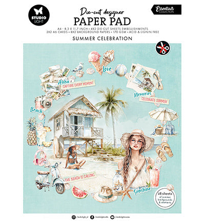SL Stanzpapierblock Summer Celebration Essentials Nr.311