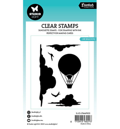 SL Klarsichtstempel Heißluftballon Essentials Nr.833