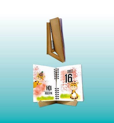 SL Journal- & Leinwandhalter MDF - A5 Essentials Nr.22