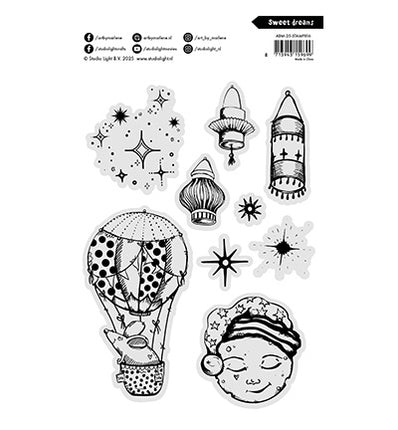 ABM Klarsichtstempel Süße Träume Art by Marlene Nr.816