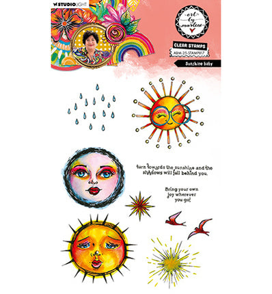 ABM Klarsichtstempel Sonnenschein Baby Art by Marlene Nr.817